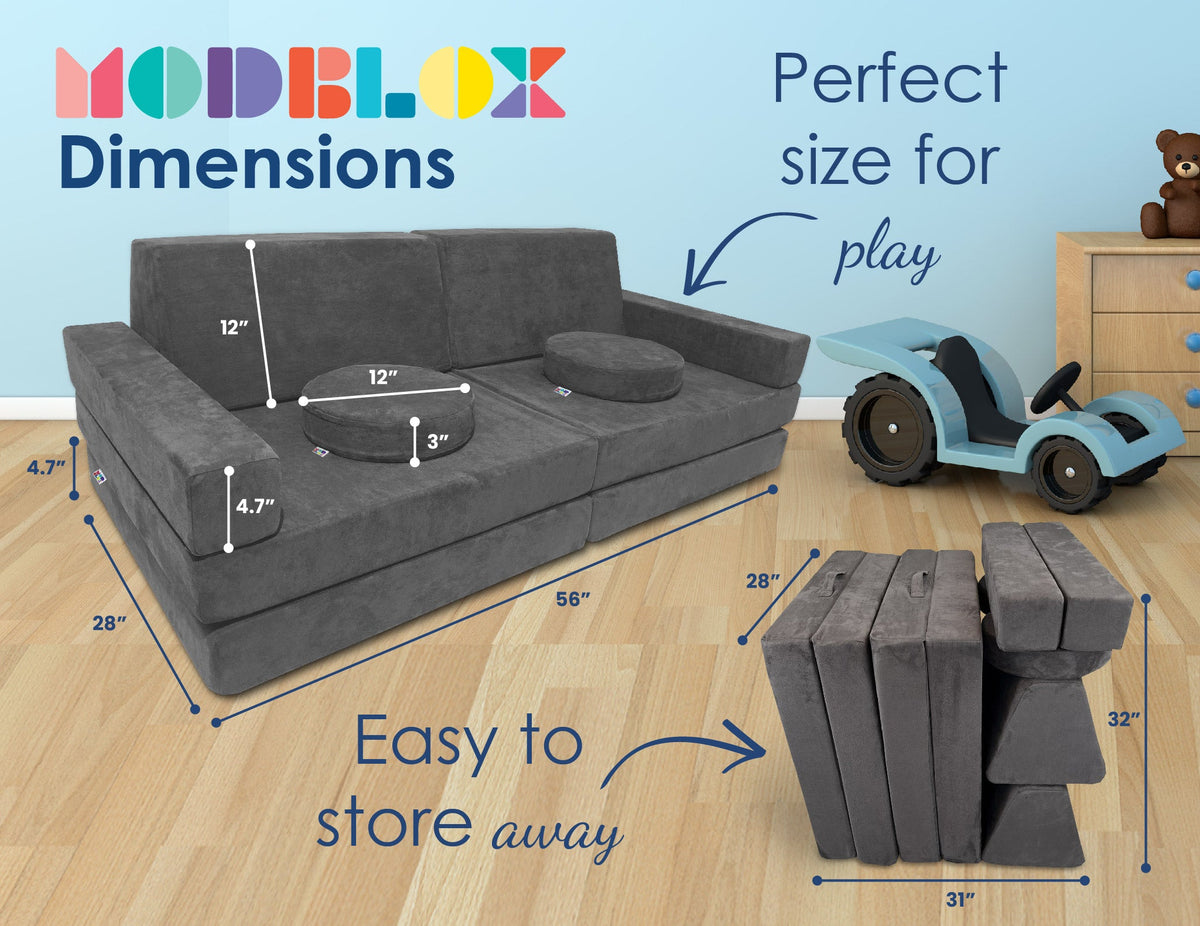 Mod Blox 10-piece dimensions